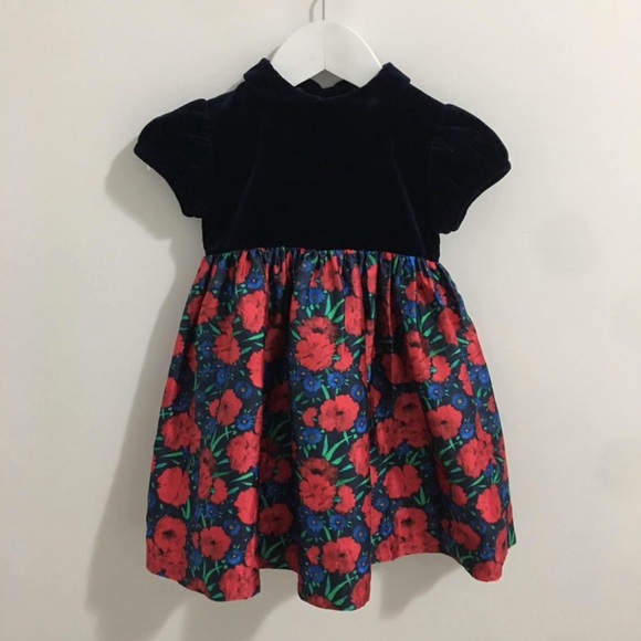 Oscar de la Renta baby girl toddler dress holiday fancy 2T - Picture 1 of 3